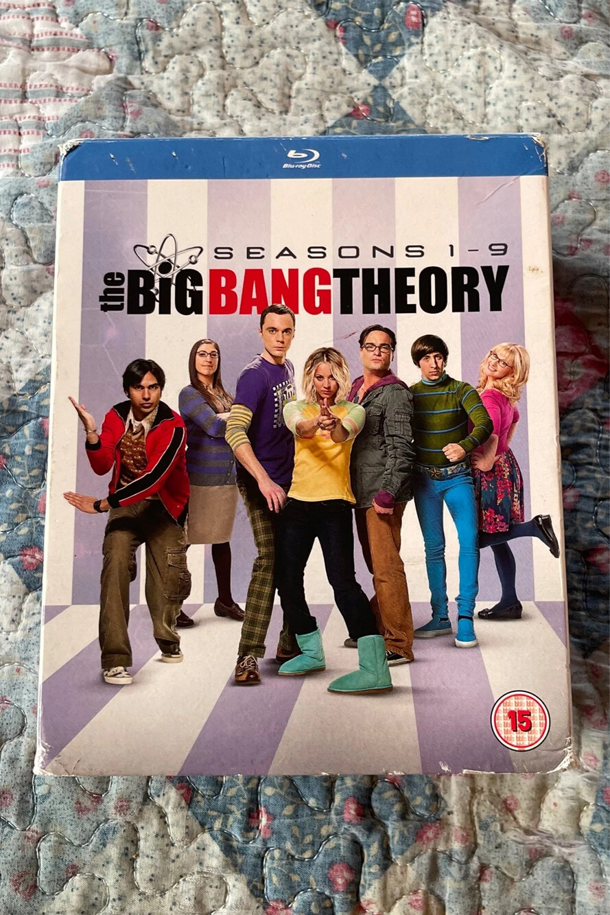 The Big Bang Theory Seasons 1-9 Blu-ray Box (Region Free) Excellent